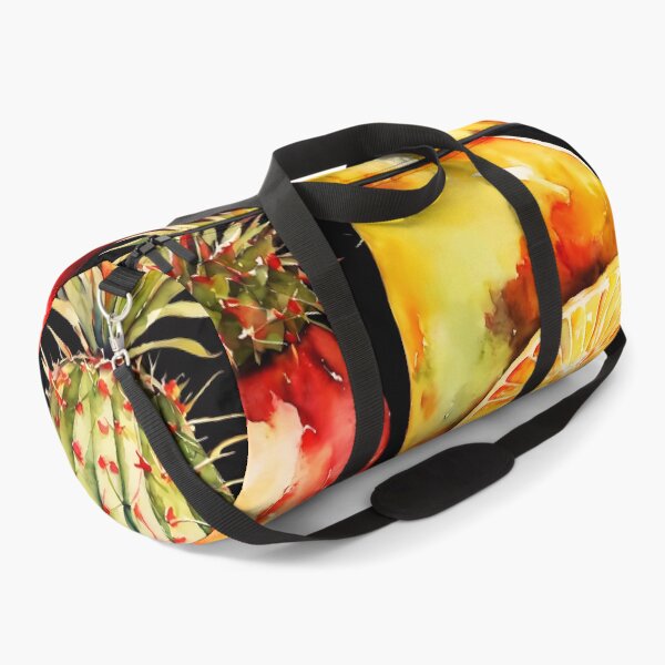 Item preview, watercolor of repeating patterns of fruit designed and sold by soulfulpalette.
