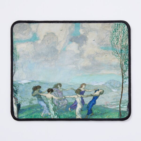 Item preview, Circle Dancing Painting 1910 Franz Von Stuck designed and sold by Onodera.