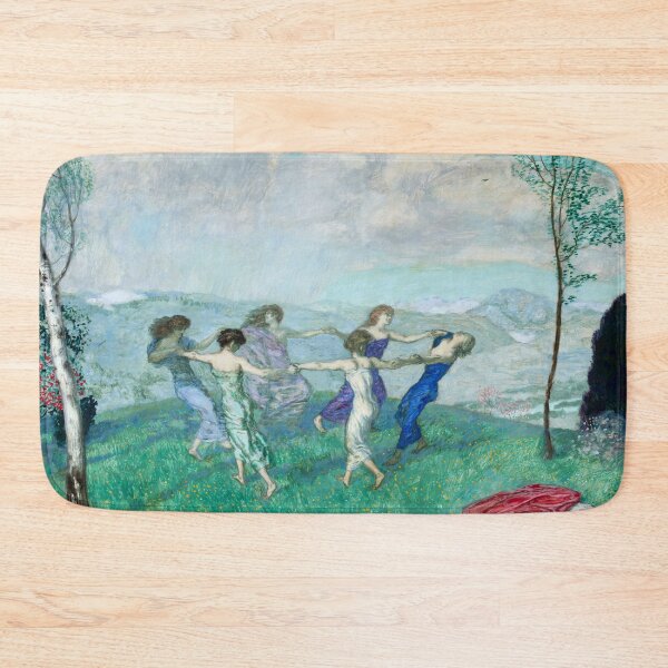 Item preview, Circle Dancing Painting 1910 Franz Von Stuck designed and sold by Onodera.