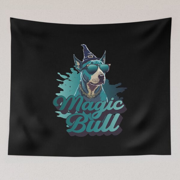 Item preview, Magic Bull Terrier - a special design for fans of Bull Terriers and magic. designed and sold by RedGhostDesign.