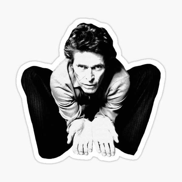 Vista previa del artículo con la obra «Willem Dafoe», diseñado y vendido por lucky-puck.