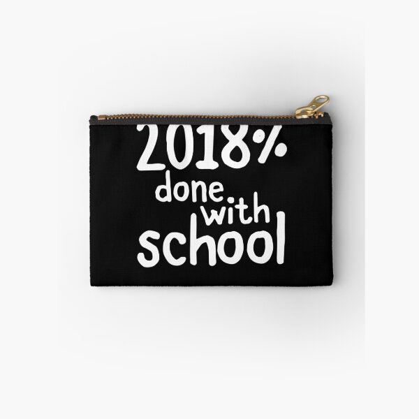 Item preview, Senior 2018 Shirt, 2018% Done With School Year Summer designed and sold by 14thFloor.