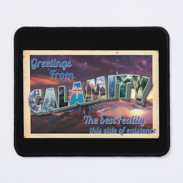 Item preview, Calamity Vintage Postcard designed and sold by Jebus-Chrost.