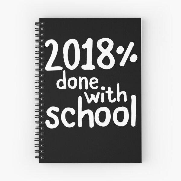 Item preview, Senior 2018 Shirt, 2018% Done With School Year Summer designed and sold by 14thFloor.