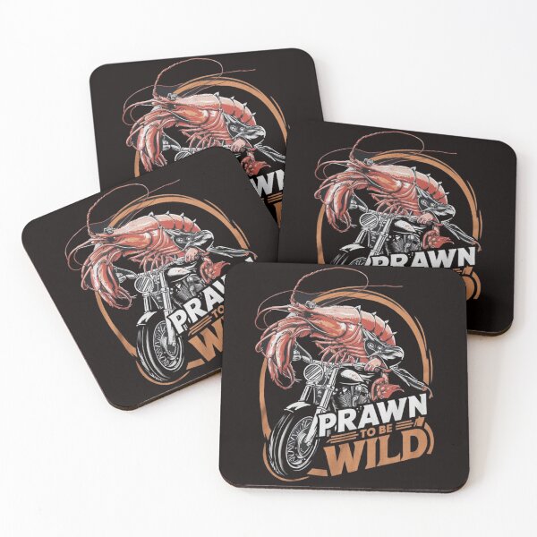 Item preview, Prawn to be Wild designed and sold by HOMEDESIGNPRINT.