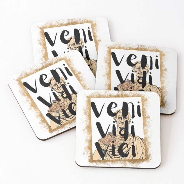 Item preview, Veni Vidi Vici Caesar Quote (Came, Saw, Conquered) designed and sold by TheWriteHand.