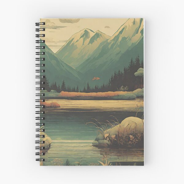 Item preview, Lakeside Serenity Amidst the Peaks designed and sold by WiboActual.