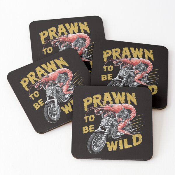 Item preview,  Prawn to be Wild designed and sold by HOMEDESIGNPRINT.