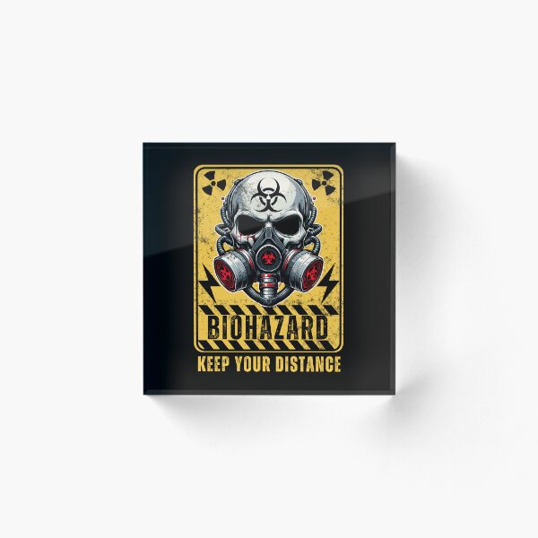 Item preview, Biohazard Keep Your Distance  designed and sold by InfiniteZone1.