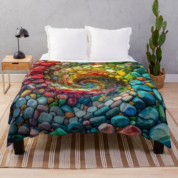 Item preview, Rainbow Rock Swirl designed and sold by JPugliese.