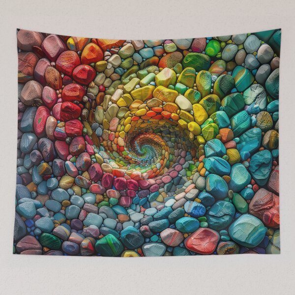 Item preview, Rainbow Rock Swirl designed and sold by JPugliese.