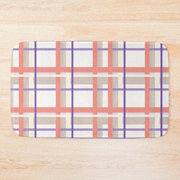 Item preview, Geometric Purple Plaid designed and sold by Ldydesign.
