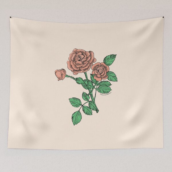 Item preview, Apricot Rosette Rose Bloom Double 16-25 Petals In 3+ Rows designed and sold by Rachael Taylor.