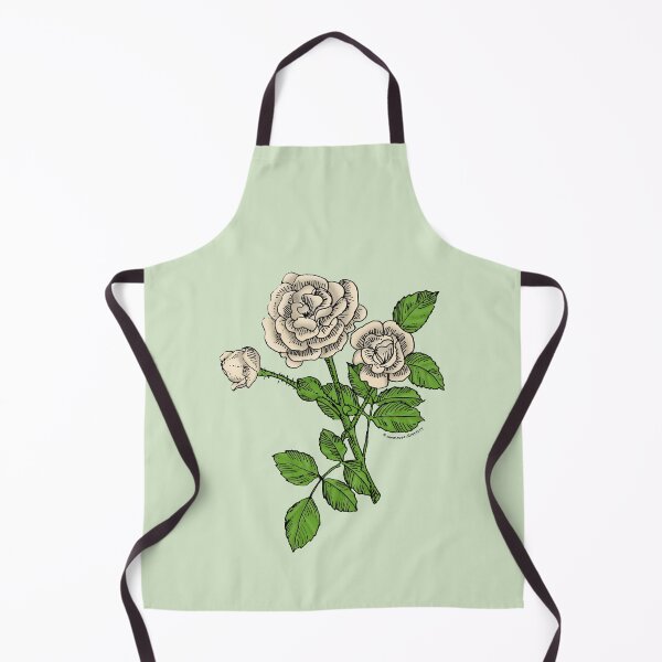 Item preview, Cream Rosette Rose Bloom Double 16-25 Petals In 3+ Rows designed and sold by Rachael Taylor.