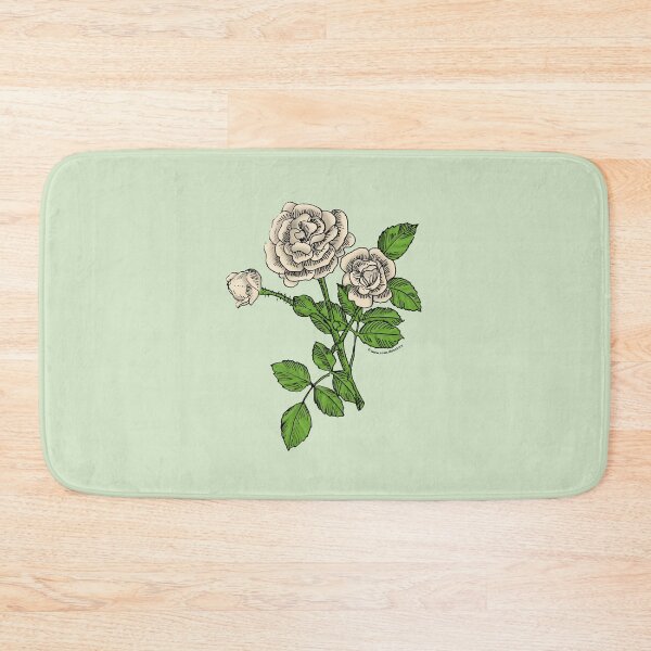 Item preview, Cream Rosette Rose Bloom Double 16-25 Petals In 3+ Rows designed and sold by Rachael Taylor.