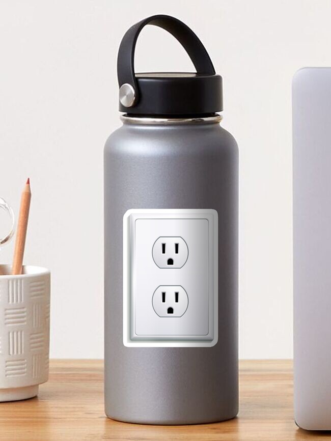 Fake Electrical Outlet Stickers - Stick On Outlet For Funny Pranks (1