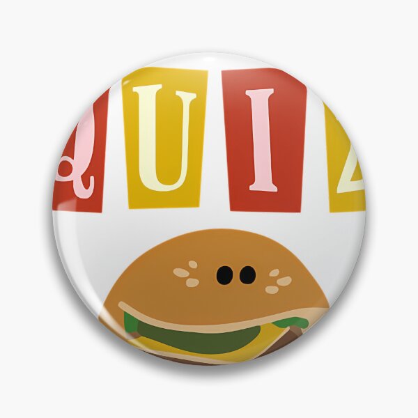 Item preview, Burger Quizz New Logo Classic  designed and sold by JamesPerezse.