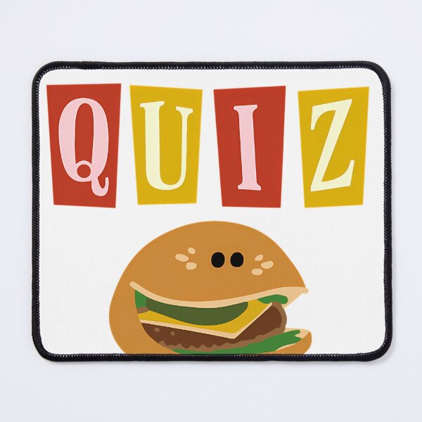 Item preview, Burger Quizz New Logo Classic designed and sold by JamesPerezse.