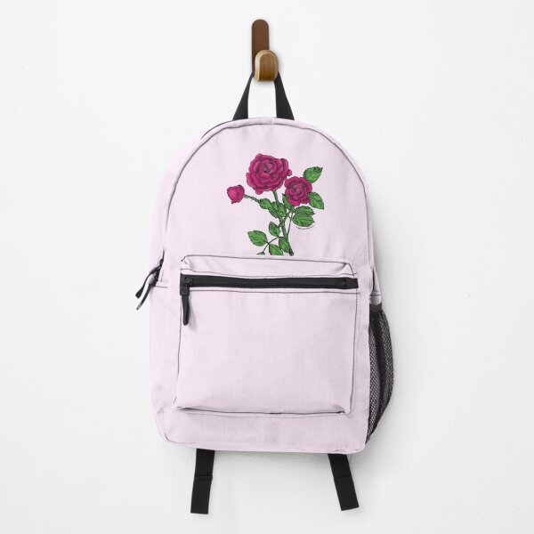 Item preview, Deep Pink Rosette Rose Bloom Double 16-25 Petals In 3+ Rows designed and sold by Rachael Taylor.