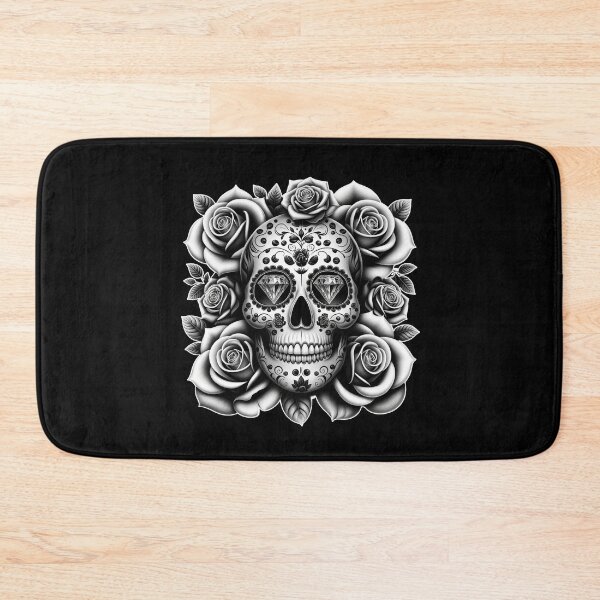 Item preview, Midnight Bloom Sugar Skull designed and sold by Department61.