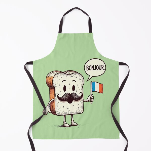Item preview, Bread Saying, Bonjour French designed and sold by PrintLess-77.
