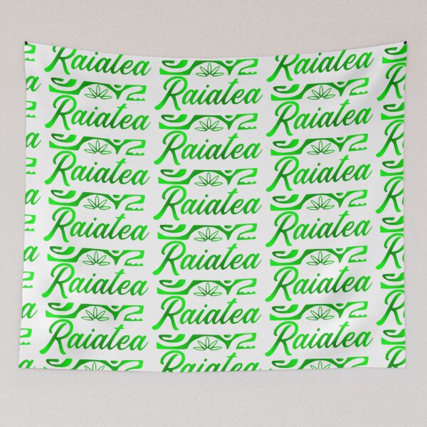 Item preview,  RAIATEA (green) designed and sold by Nesian-Tahiti.