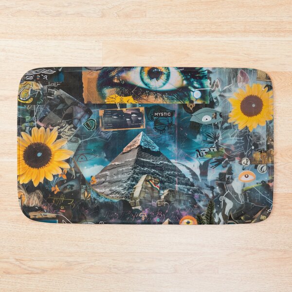 Item preview, Mystic Eye Pyramid Collage Art: Unveiling Esoteric Secrets designed and sold by Mystikos Art.