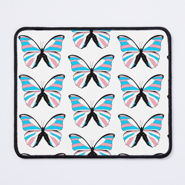 Item preview, Trans Pride Butterfly designed and sold by ashstash.
