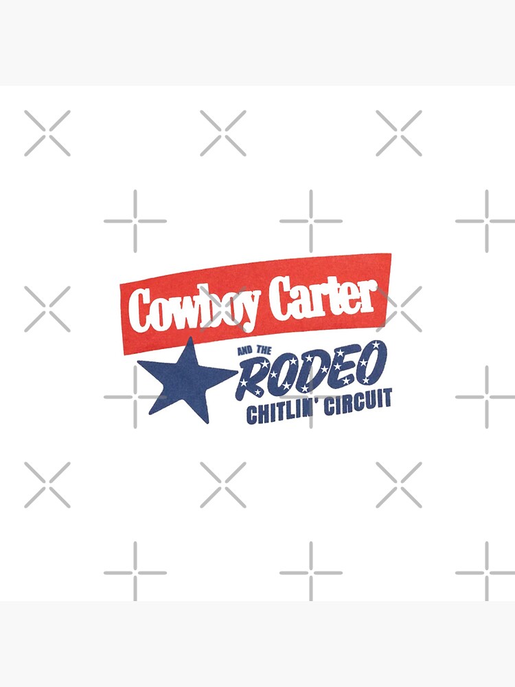 Thumbnail 3 of 3, Pin, Cowboy Carter and the Rodeo Chitlin' Circuit designed and sold by KaiDee.