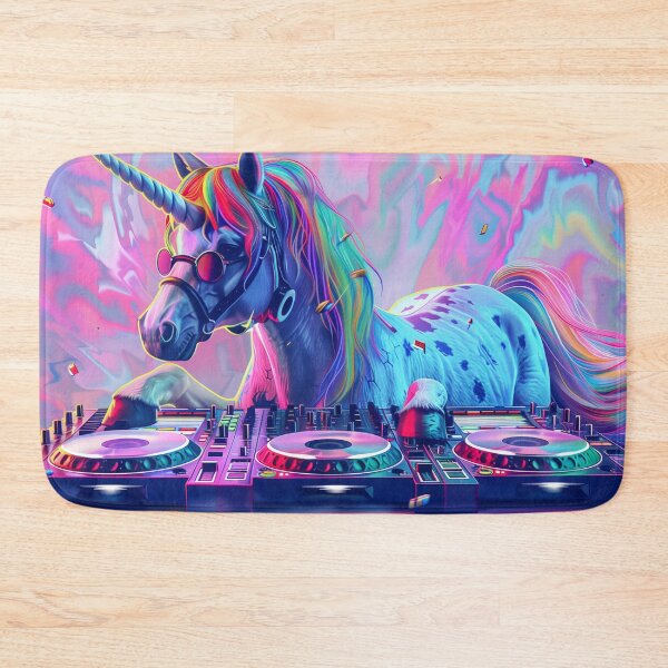 Item preview, Psychedelic Unicorn Dj designed and sold by Crazy B Loco.