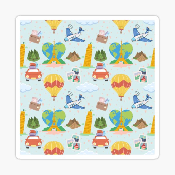 Item preview, Patten Travels designed and sold by MagicAtlasArt.