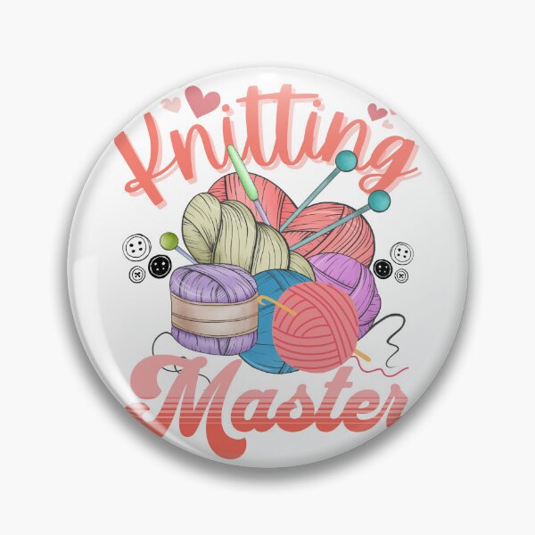 Item preview, Knitting Master / Knitting Lover Print designed and sold by Thehatinthecat.