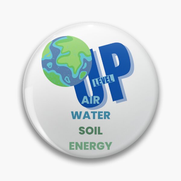 Item preview, Level up for Mother Earth, Air, Water, Soil and Energy designed and sold by Meg Gregory.