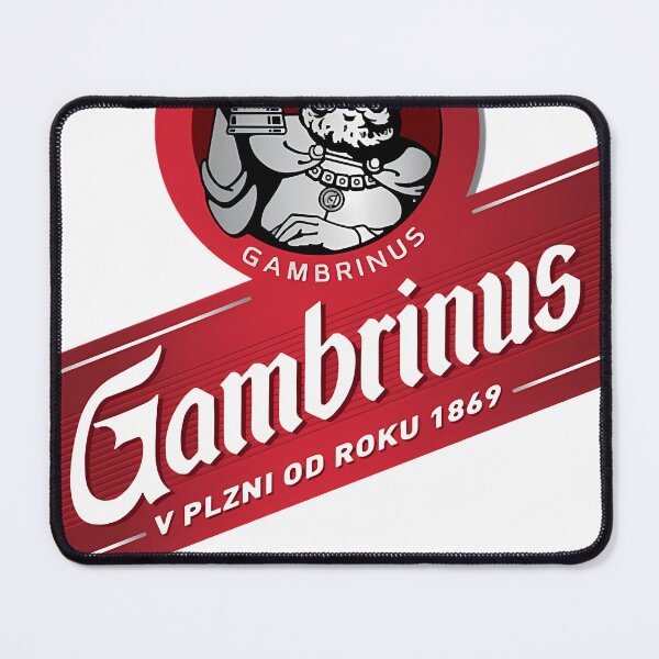 Item preview, Gambrinus Wood Original Beer Logo Dibujos Logo designed and sold by TerranceDavise.
