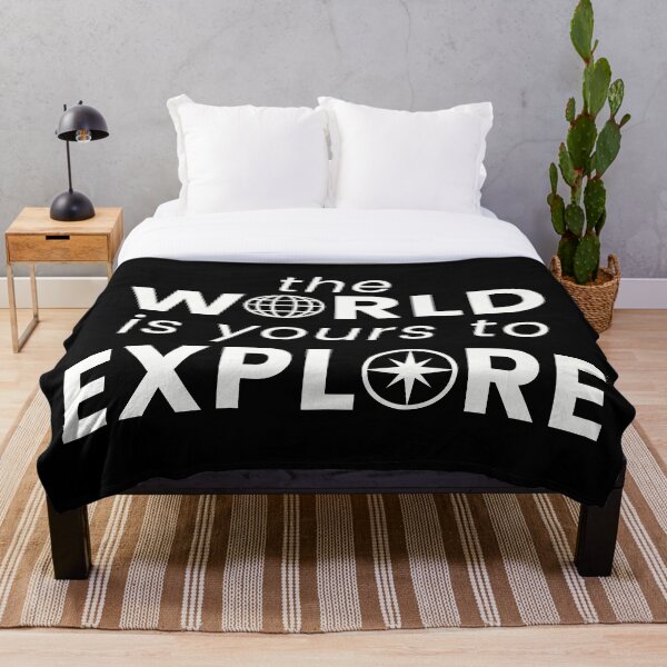 Item preview, el MUNDO es tuyo para EXPLORAR - Viajero solitario designed and sold by FieldScent.