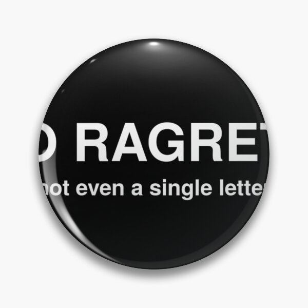 Item preview, No Regret designed and sold by BenardFouquet.