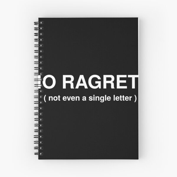 Item preview, No Regret designed and sold by BenardFouquet.