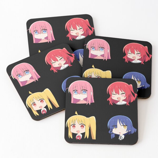 Item preview, Bocchi The Rock Chibis designed and sold by VirginiaKruege.