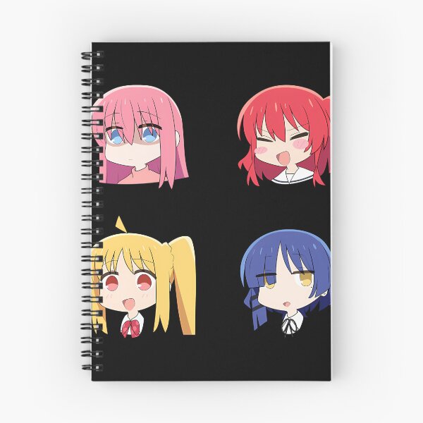 Item preview, Bocchi The Rock Chibis designed and sold by VirginiaKruege.