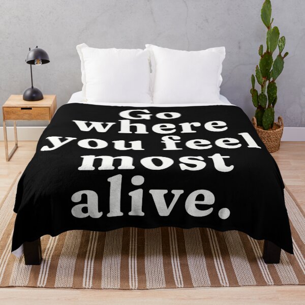 Item preview, Go where you feel most alive. - Solo Traveler designed and sold by FieldScent.