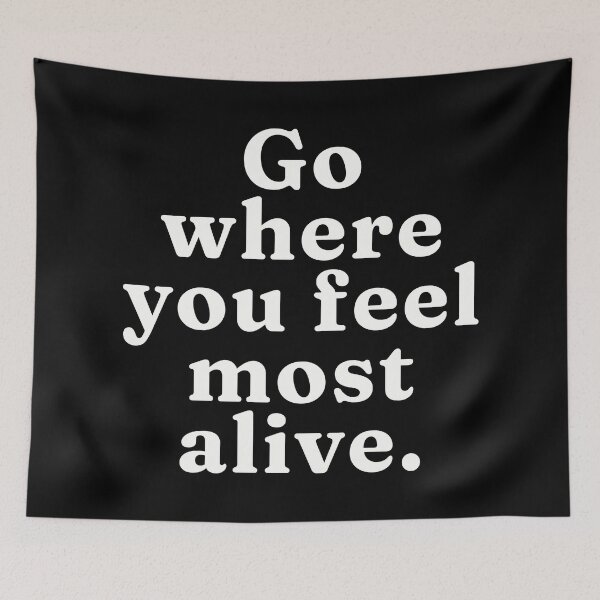 Item preview, Go where  you feel most alive. - Solo Traveler designed and sold by FieldScent.