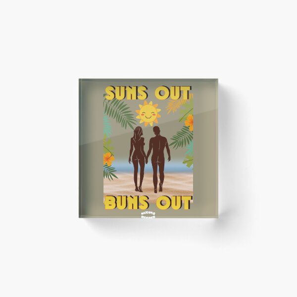Item preview, SUNS OUT BUNS OUT C BUMS Silhouette designed and sold by NUDIMS.