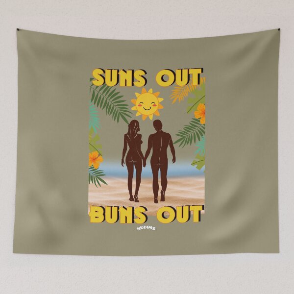 Item preview, SUNS OUT BUNS OUT C BUMS Silhouette designed and sold by NUDIMS.