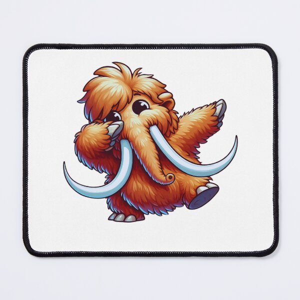Item preview, dabbing cute wooly mammoth designed and sold by KAYDEE01212 ✨.
