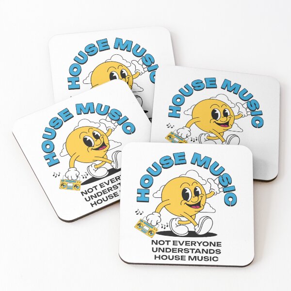 Item preview, HOUSE MUSIC  - Not Everyone Understands Mascot (Black)  designed and sold by Discothreadz.