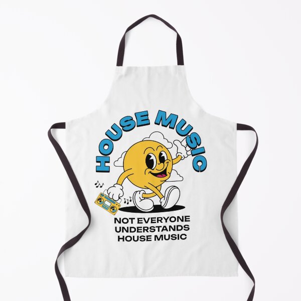 Item preview, HOUSE MUSIC - Not Everyone Understands Mascot (Black) designed and sold by Discothreadz.