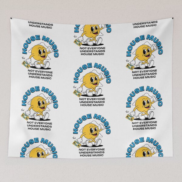 Item preview, HOUSE MUSIC  - Not Everyone Understands Mascot (Black)  designed and sold by Discothreadz.