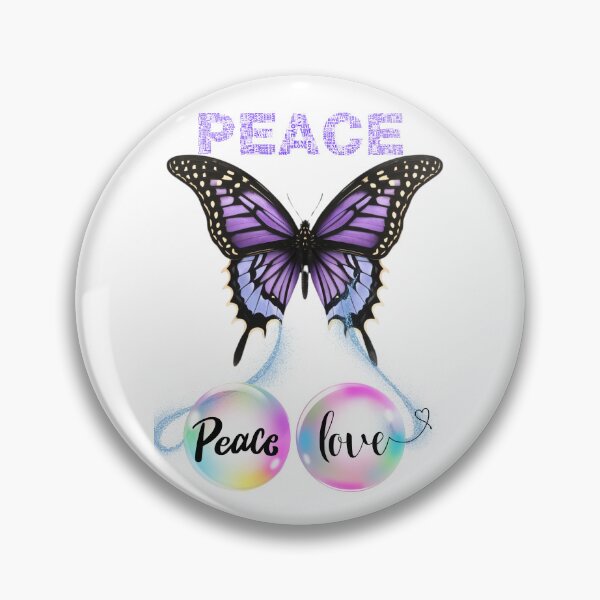 Item preview, BUTTERFLY PEACE OF LOVE designed and sold by Kezmich Works.