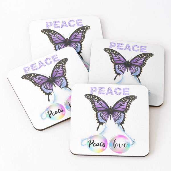 Item preview, BUTTERFLY PEACE OF LOVE designed and sold by Kezmich Works.
