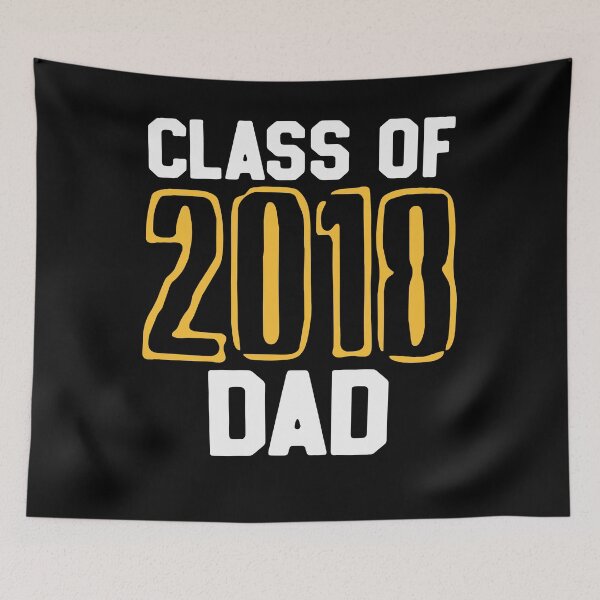 Item preview, Senior 2018 Shirt, Class of 2018 Dad Graduation Vintage designed and sold by 14thFloor.